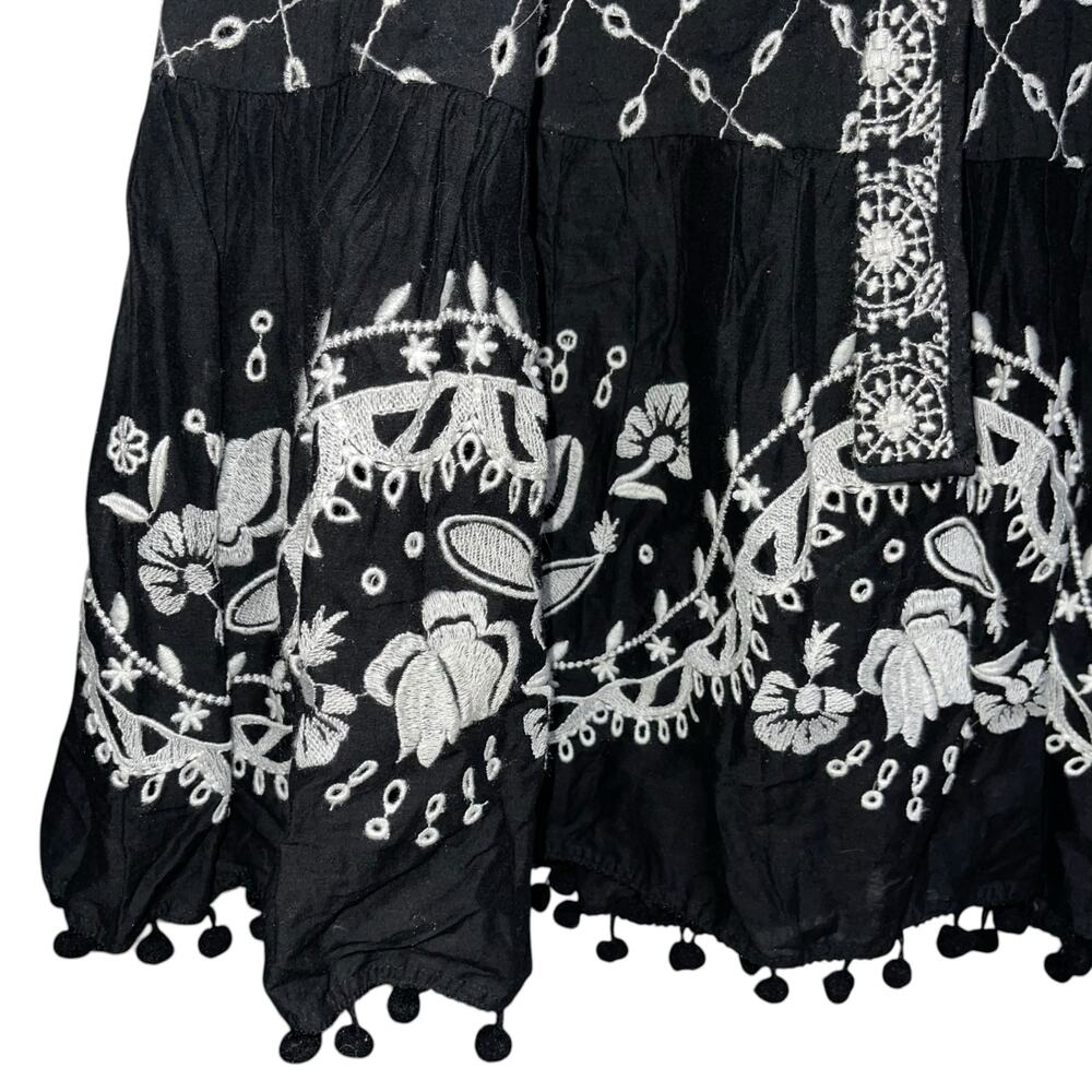 Anthropologie Boho Midi Dress Marisol Embroidered - Picture 5 of 11